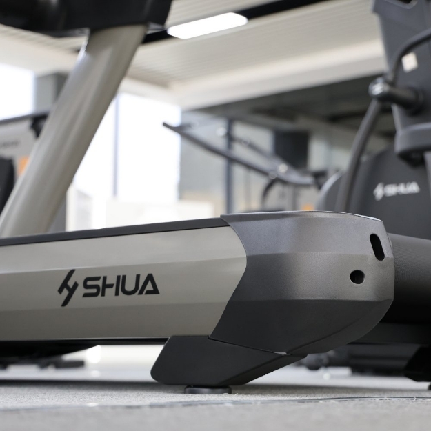 Poza cu Banda de alergare profesionala V9, 6CP AC, 20 km/h, Ecran 15.6" LED, SHUA