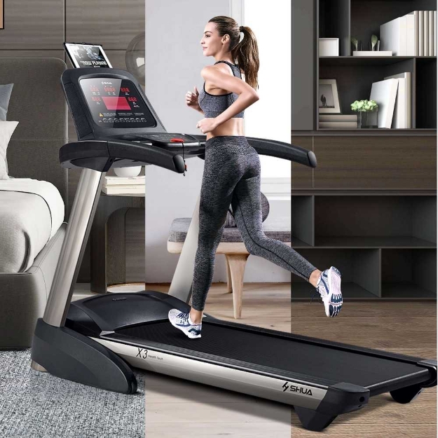 Poza cu Bandă de alergare X3 SH-T5170A, 2.0 CHP, 18 km/h, SHUA