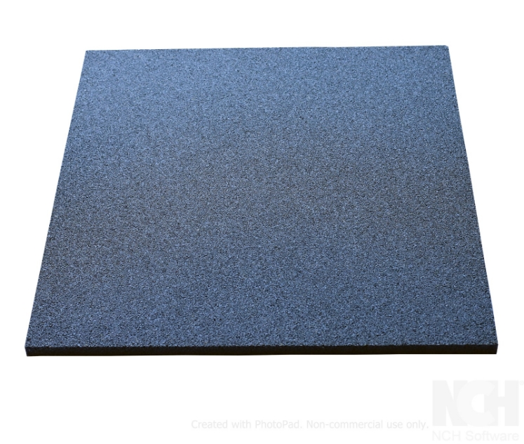 Poza cu Placa de cauciuc pentru absorbtia socurilor, 100x100x2 cm, TheWay Fitness