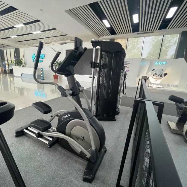 bicicleta eliptica semiprofesionala x5 shua in sala