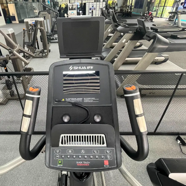 display bicicleta eliptica semiprofesionala x5 shua