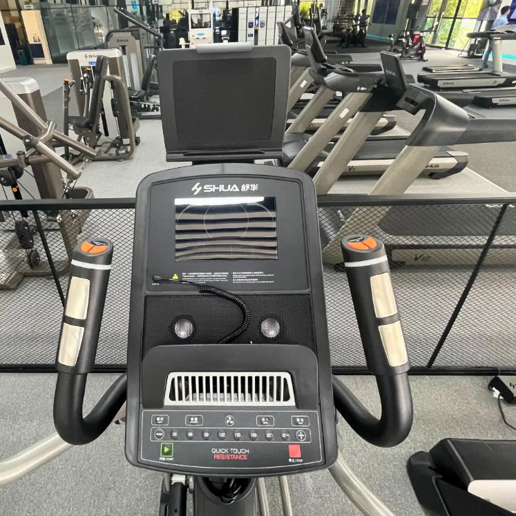 display bicicleta eliptica semiprofesionala x5 shua