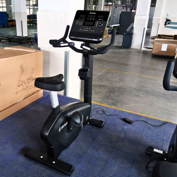 Poza cu Bicicletă Verticală Profesională SHUA SH-B9100U – Upright Bike pentru Cardio