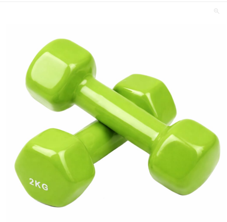 Poza cu Set gantere epoxy 2 x 2 kg Dayu Fitness