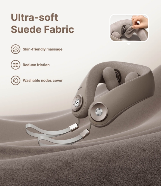 Poza cu Mini aparat de masaj pentru gât RENPHO U-Neck