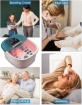 Poza cu Cădiță de hidromasaj pentru picioare RENPHO X002, Spa cu încălzire
