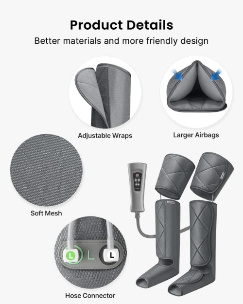 Poza cu Aparat de masaj pentru picioare cu încălzire RENPHO Aeria Ultimate Thermal 2 ALM079H