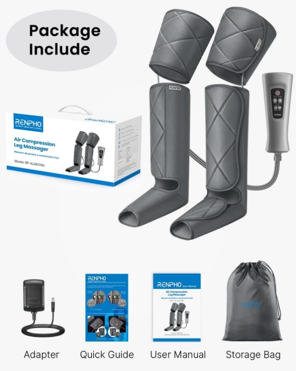 Poza cu Aparat de masaj pentru picioare cu încălzire RENPHO Aeria Ultimate Thermal 2 ALM079H