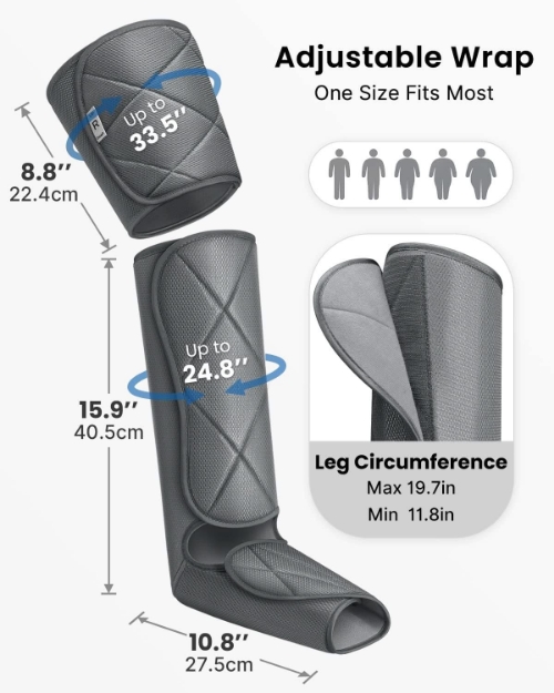 Poza cu Aparat de masaj pentru picioare cu încălzire RENPHO Aeria Ultimate Thermal 2 ALM079H
