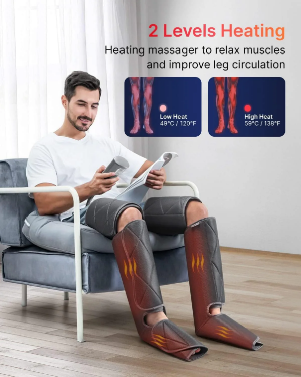 Poza cu Aparat de masaj pentru picioare cu încălzire RENPHO Aeria Ultimate Thermal 2 ALM079H