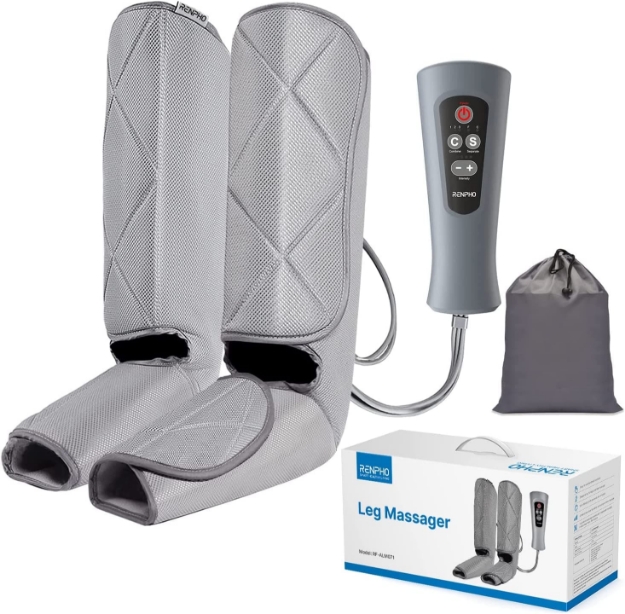 Poza cu Aparat de masaj cu compresie pentru picioare și gambe RENPHO ALM071