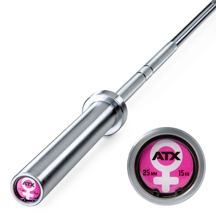 Poza cu Bară olimpică ATX® Women Bar – 15 kg, 200 cm