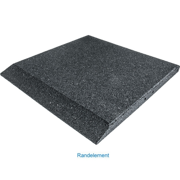 Poza cu Placa protectie la impact Gymfloor - 30 mm grosime - placa de margine