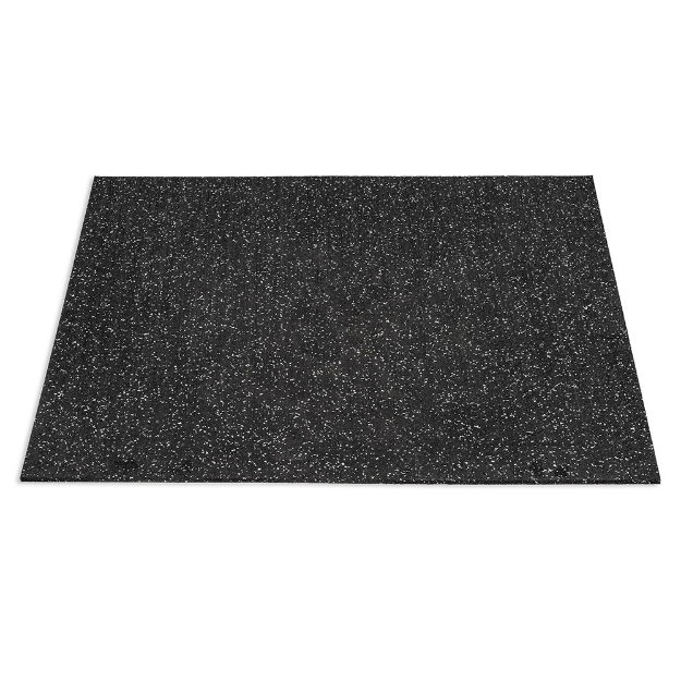 Poza cu Placi de protecție pentru podea 10 mm, cu incluziuni de culoare gri 100 x 100 cm