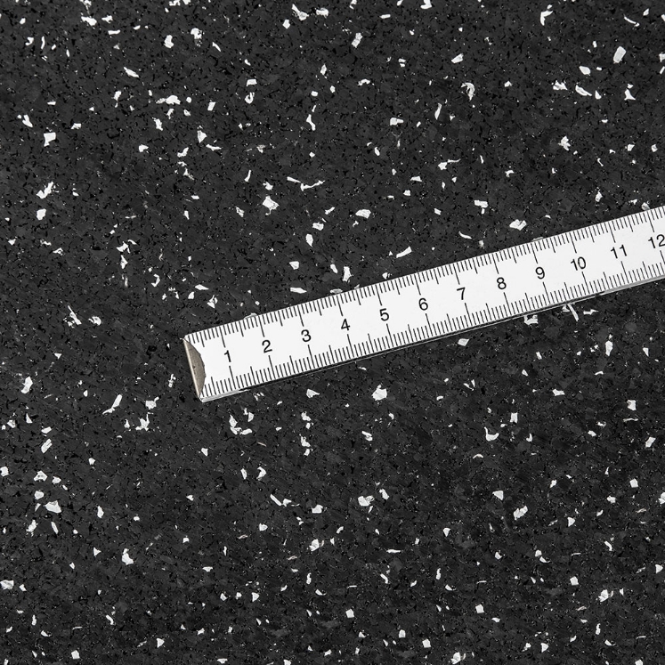 Poza cu Placi de protecție pentru podea 10 mm, cu incluziuni de culoare gri 100 x 100 cm
