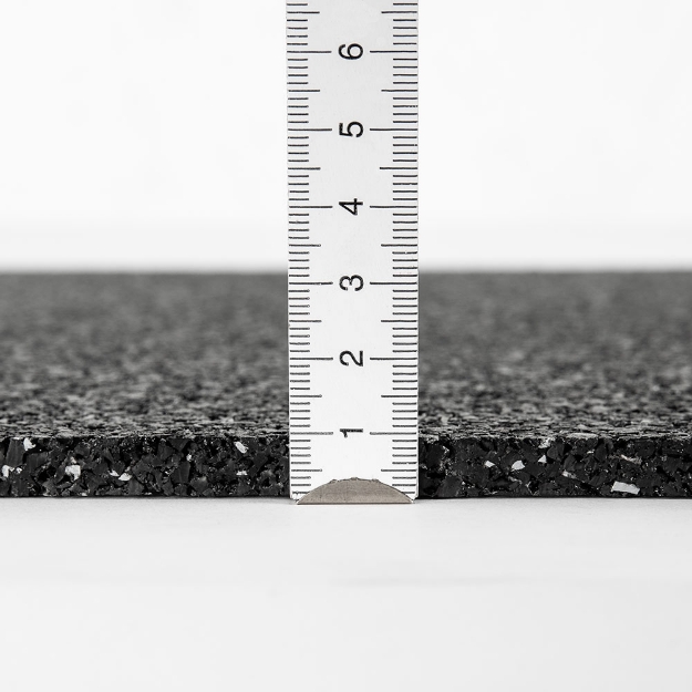 Poza cu Plăci de protecție pardoseală 10 mm, cu inserții gri, 100 x 200 cm