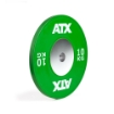 Poza cu ATX HQ-Rubber Bumper Plates Color Disc verde 10 kg