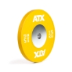 Poza cu ATX HQ-Rubber Bumper Plates COLOUR galben 15 kg - Discuri haltere
