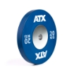 Poza cu ATX HQ-Rubber Bumper Plates COLOUR albastru 20 kg - Discuri haltere