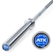 Poza cu Bară Olimpică Powerlifting ATX 20 kg, 220 cm, Ø 50 mm, Crom Dur, Capacitate 700 kg