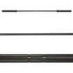 Poza cu Bară Olimpică pentru Powerlifting ATX Black Mamba, 20 kg, 220 cm, Ø 50 mm, Black Oxide, 700 kg