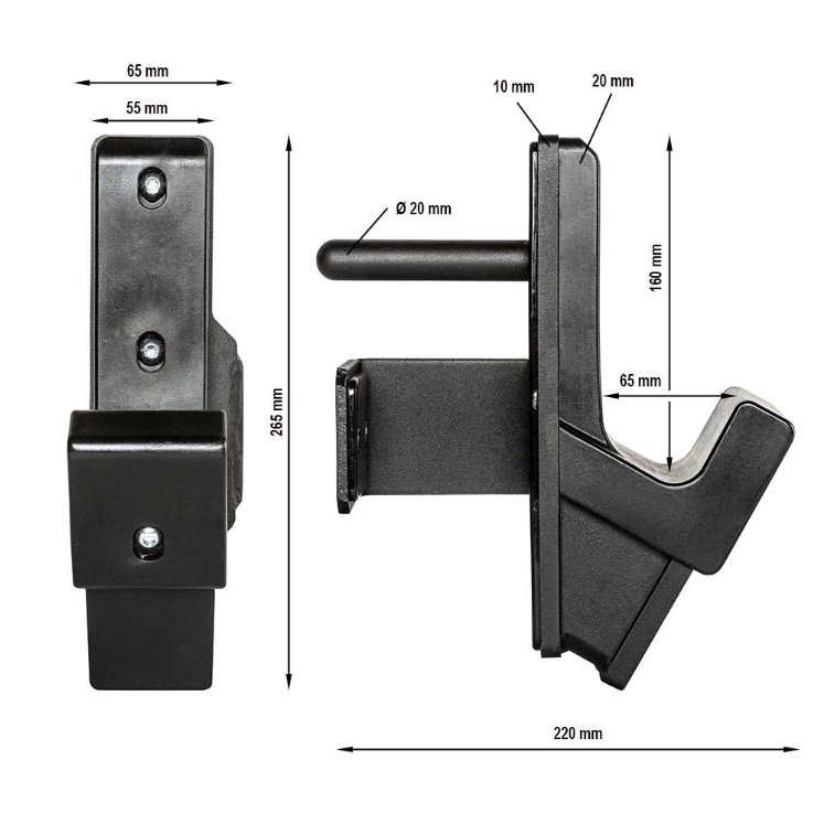 Poza cu ATX® Heavy Duty J-Hooks Tip I / Serie 800