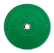 Poza cu ATX Color Full Rubber Bumper Plate 10 kg - Disc cauciucata colorata ATX 10 kg