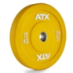 Poza cu ATX Color Full Rubber Bumper Plate 15 kg - Disc de haltere cauciucata colorata pentru antrenament intensiv