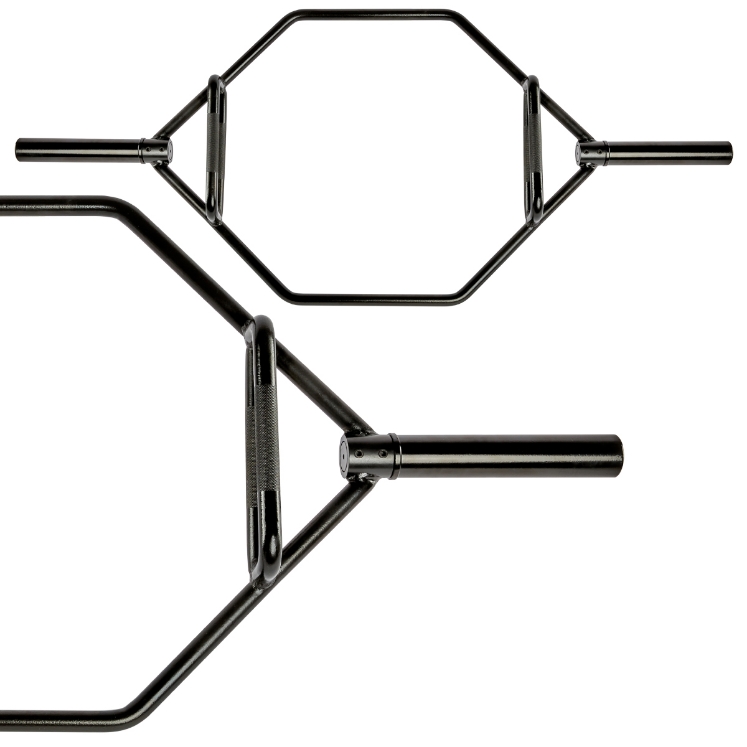Poza cu Bară Hexagonală (Trap Bar) Profesională 50 mm – Black Heavy Duty
