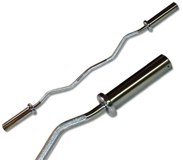 Poza cu Bară SZ 50 mm x 120 cm cromată din oțel masiv