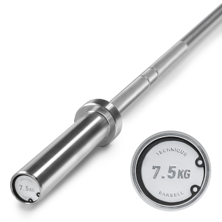 Poza cu Technik Bar 7,5 kg - bara olimpica din aluminiu ultra usoara