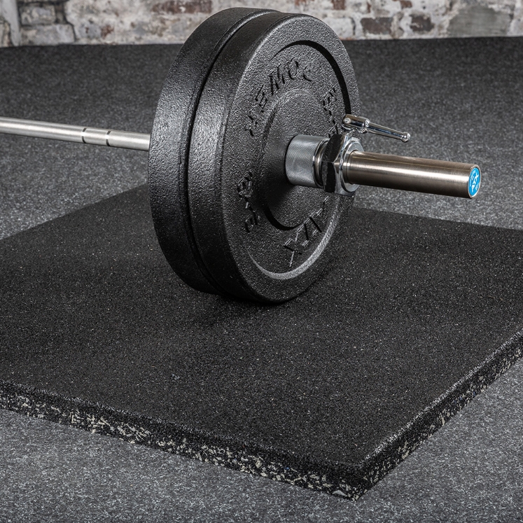 Poza cu Saltea protectie haltere Heavy Weight 250 101x101x4 cm - negru