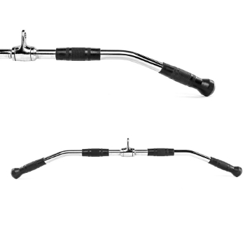 Poza cu Bară pentru tracțiuni la helcometru 100 cm cu mânere ergonomice din cauciuc