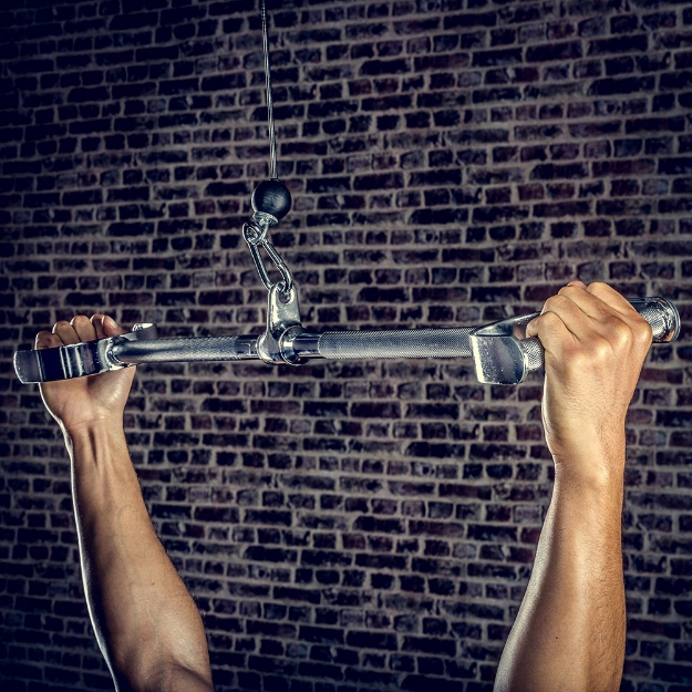 Poza cu Bară pentru tracțiuni la helcometru, paralelă, aproximativ 90 cm