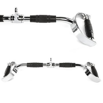 Poza cu Latzugstange paralelă 65 cm cu mânere ergo din cauciuc