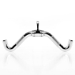 Poza cu Maner triceps/biceps cromat 38 cm, cu pivot, ATX G-2022