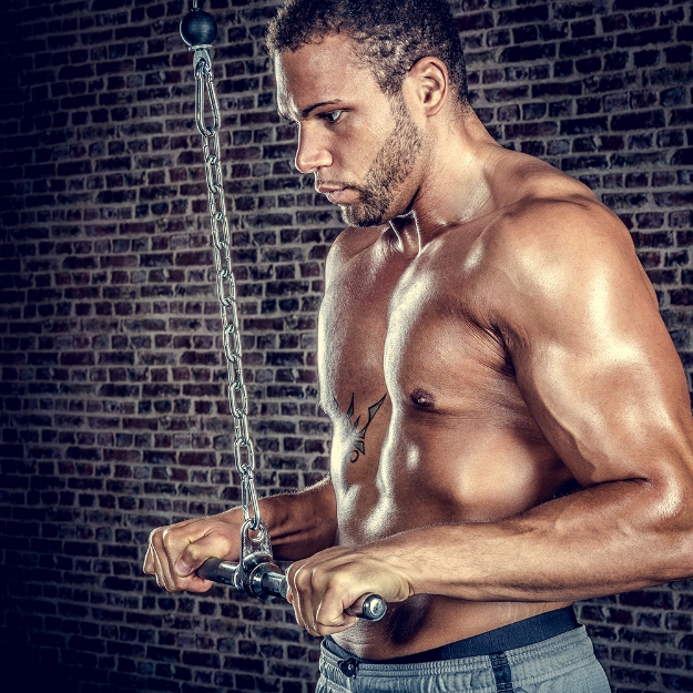 Poza cu Bară dreaptă pentru triceps/biceps, aproximativ 50 cm