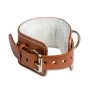 Poza cu Curea pentru picior din piele, reglabilă, extra moale, căptușită