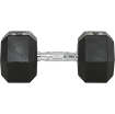 Poza cu Ganteră Hexagonală Cauciucată ATX® Professional 50 kg 