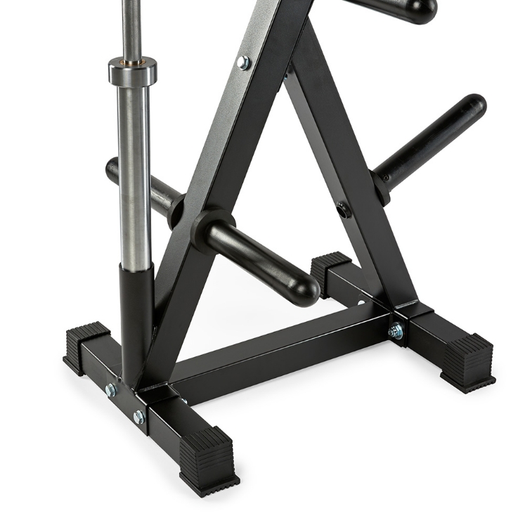 Poza cu Suport Profesional pentru Discuri Olimpice și Bare 50 mm – Weight Rack Heavy Duty