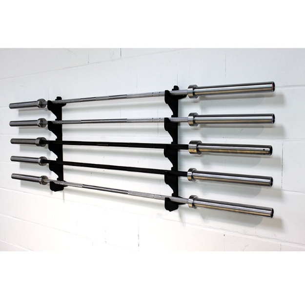 Poza cu Suport de bare - Gun Rack pentru perete - pentru 5 bare de haltere