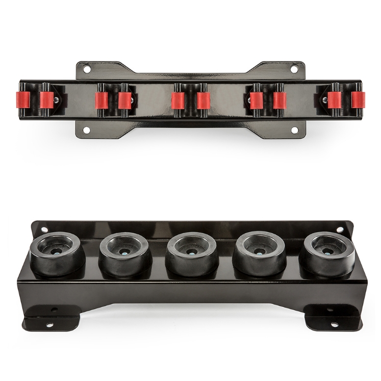 Poza cu Suport de Perete pentru Bare - Rack pentru 5 Bare Olimpice