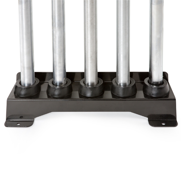 Poza cu Suport de Perete pentru Bare - Rack pentru 5 Bare Olimpice