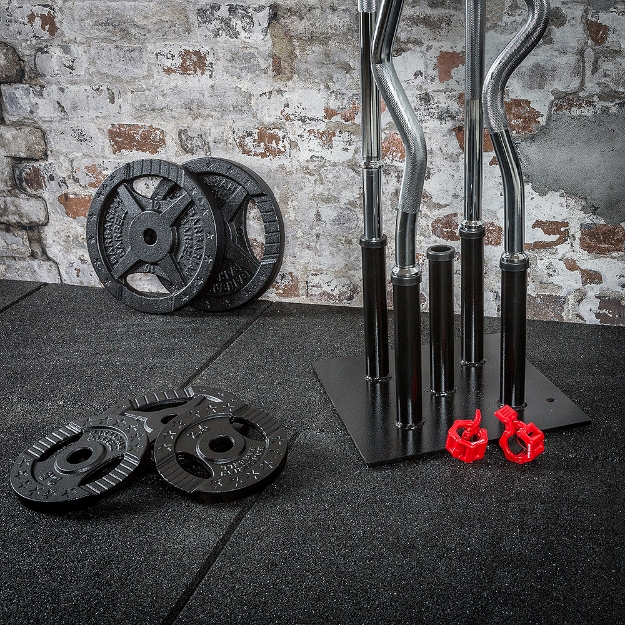 Poza cu Suport pentru bara olimpica cu diametru de 30 mm, Megafitness Shop - R-3012