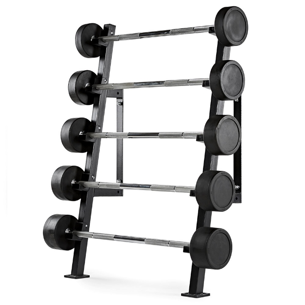 Poza cu Suport compact pentru gantere 5 pozitii - montare pe perete