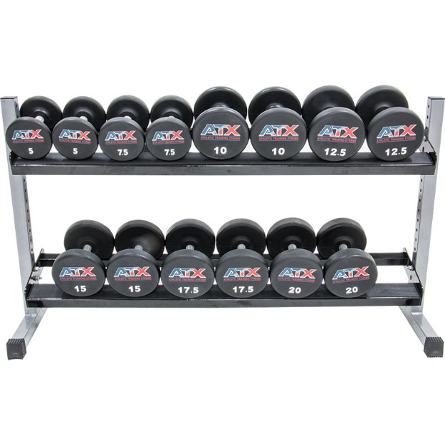 Poza cu Suport 2 niveluri pentru gantere - 120 cm