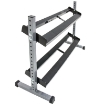 Poza cu Suport 2 niveluri pentru gantere - 120 cm