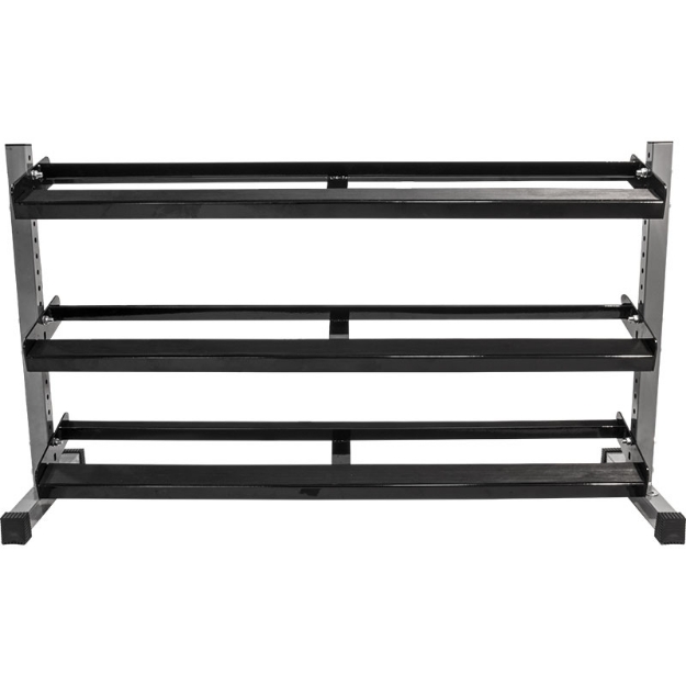 Poza cu Suport pentru gantere, 3 nivele, 120 cm - Megafitness Shop