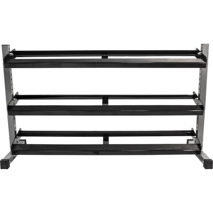 Poza cu Suport pentru gantere, 3 nivele, 120 cm - Megafitness Shop
