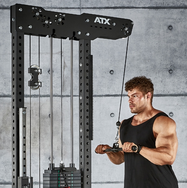 Poza cu ATX Black Line - Bară Dreaptă Rotativă pentru Antrenament